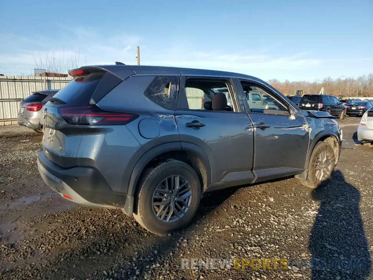 3 Photograph of a damaged car 5N1BT3AB6PC745468 NISSAN ROGUE 2023