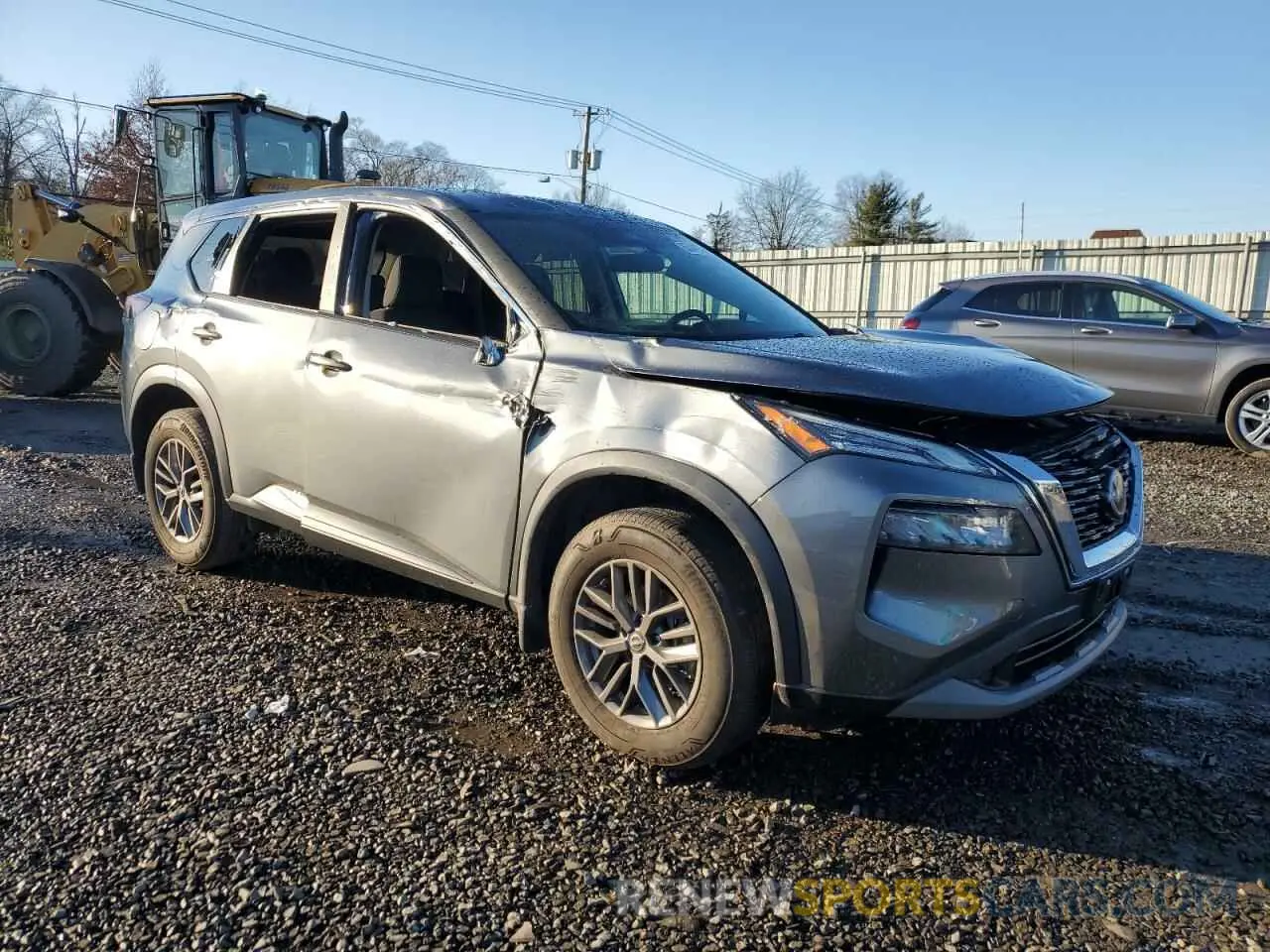 4 Photograph of a damaged car 5N1BT3AB6PC745468 NISSAN ROGUE 2023