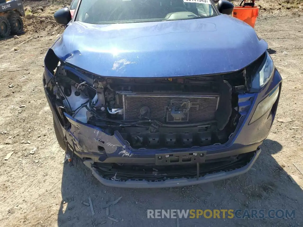9 Photograph of a damaged car 5N1BT3AB6PC766143 NISSAN ROGUE 2023
