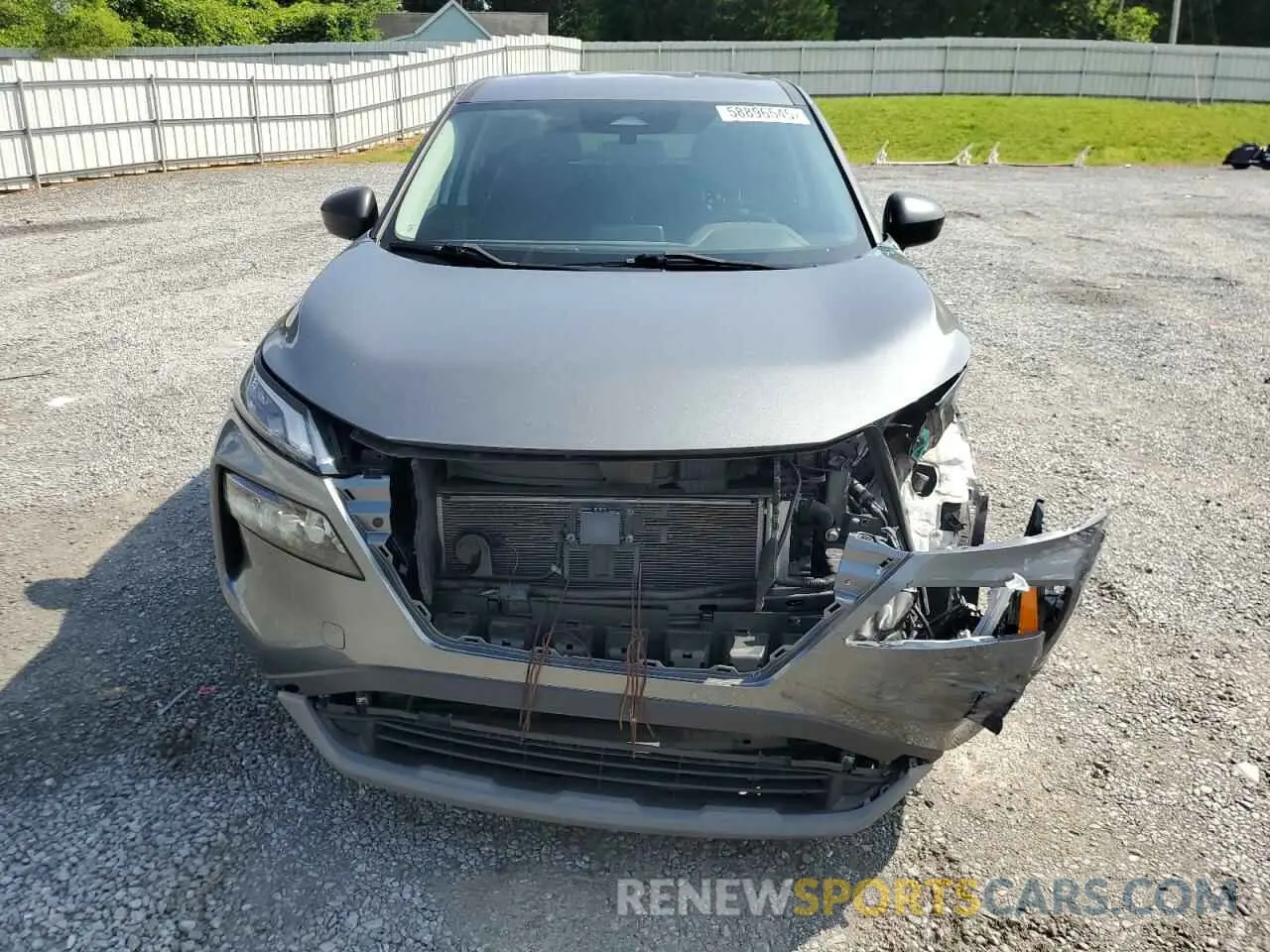 5 Photograph of a damaged car 5N1BT3AB6PC780141 NISSAN ROGUE 2023