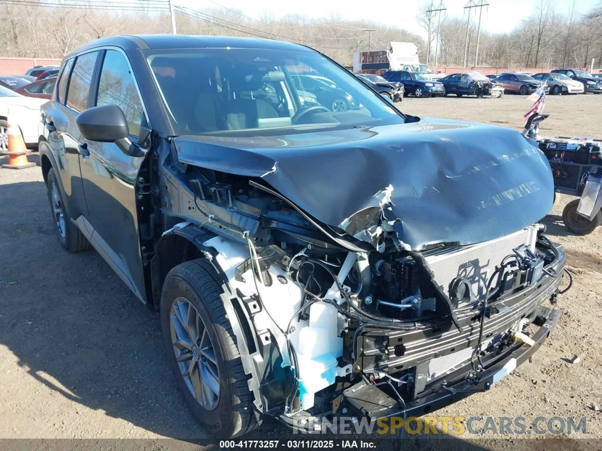 17 Photograph of a damaged car 5N1BT3AB6PC882474 NISSAN ROGUE 2023