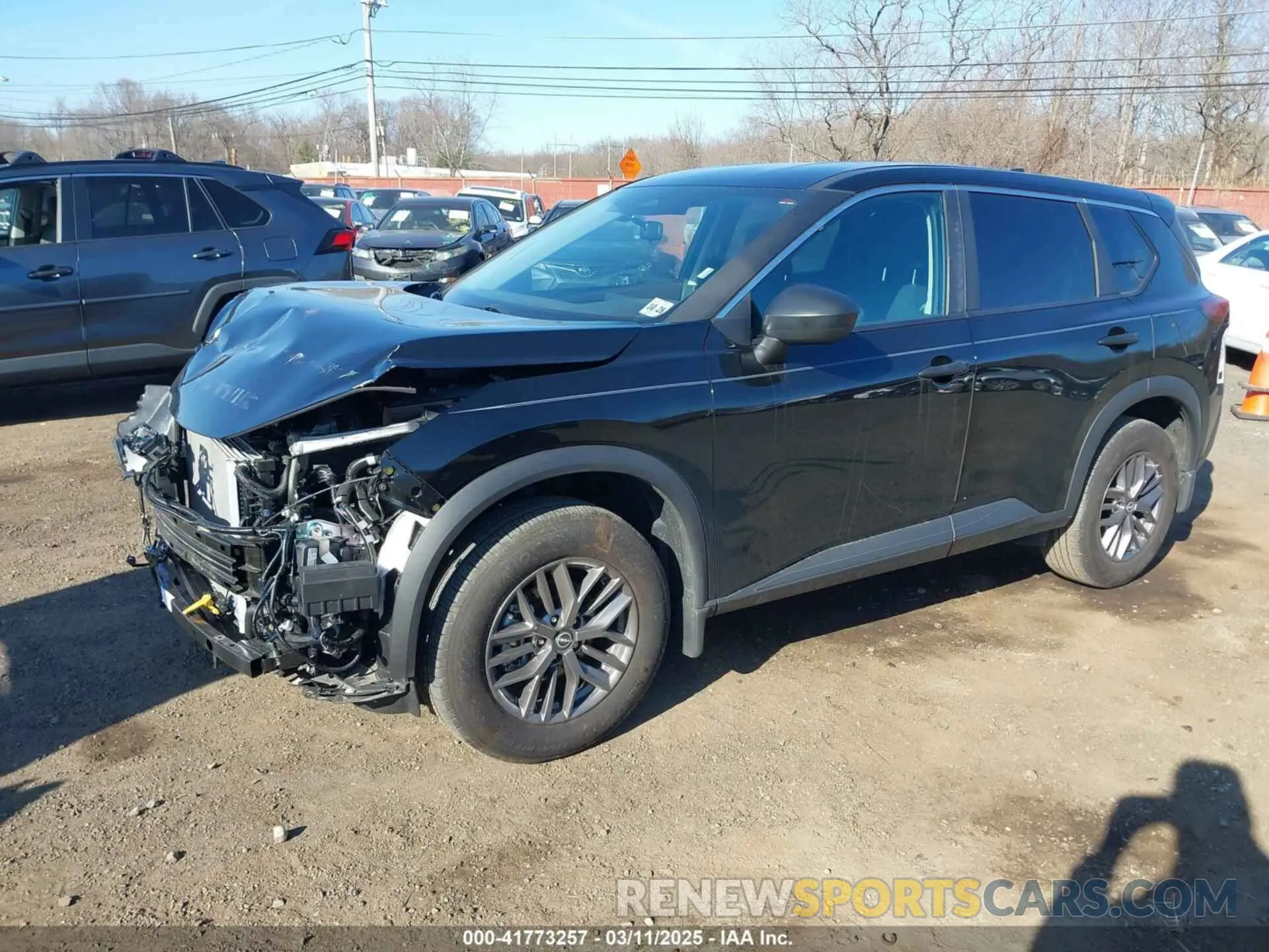 2 Photograph of a damaged car 5N1BT3AB6PC882474 NISSAN ROGUE 2023