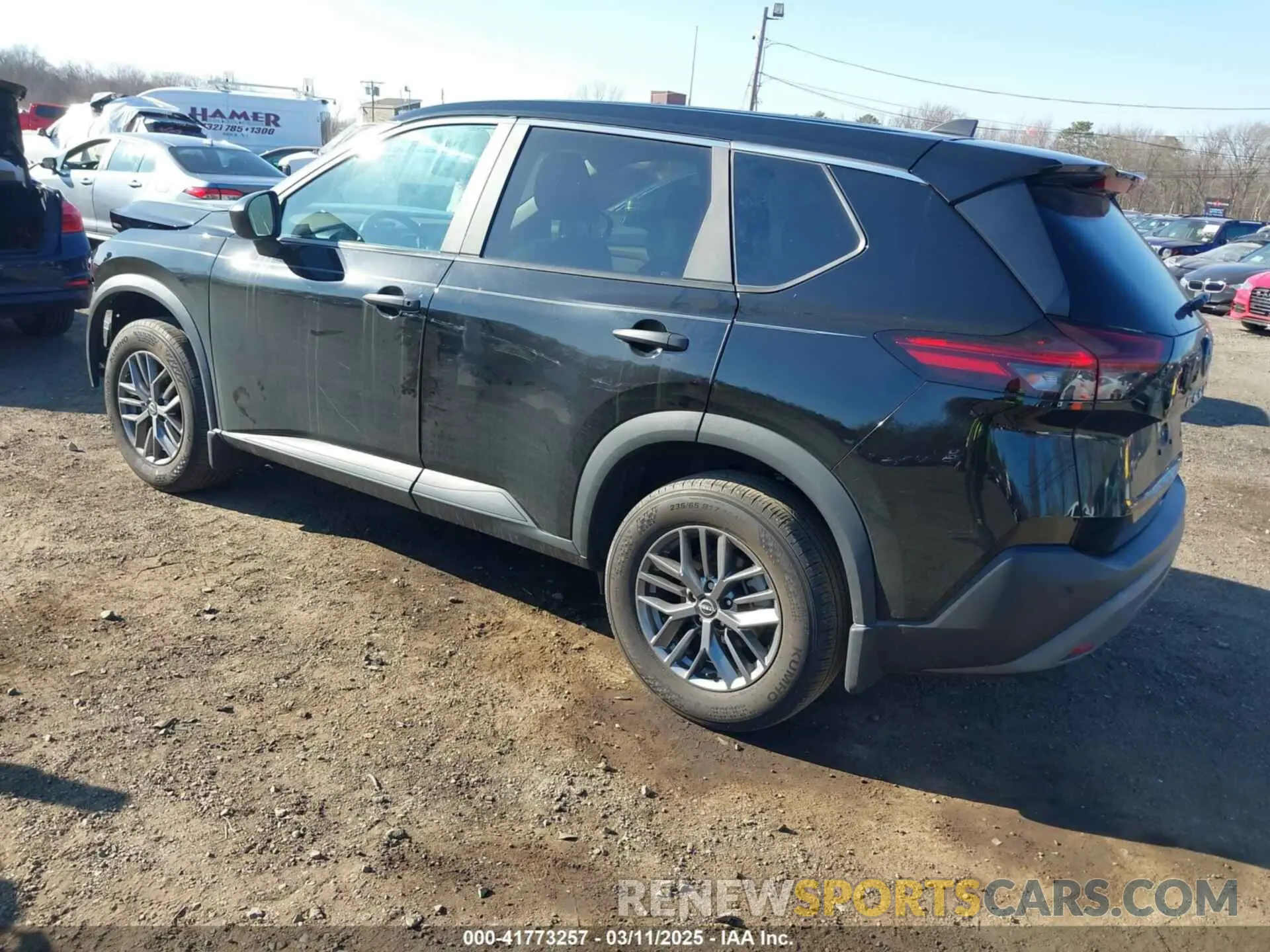 3 Photograph of a damaged car 5N1BT3AB6PC882474 NISSAN ROGUE 2023