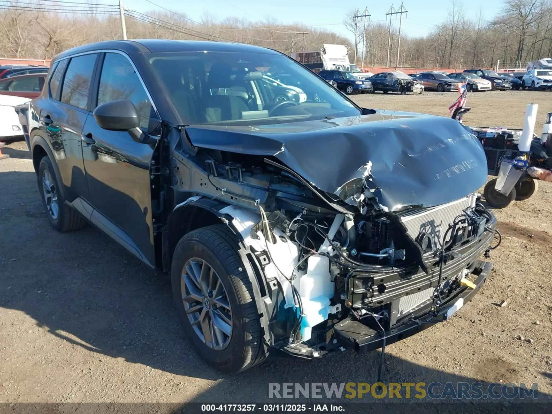 6 Photograph of a damaged car 5N1BT3AB6PC882474 NISSAN ROGUE 2023