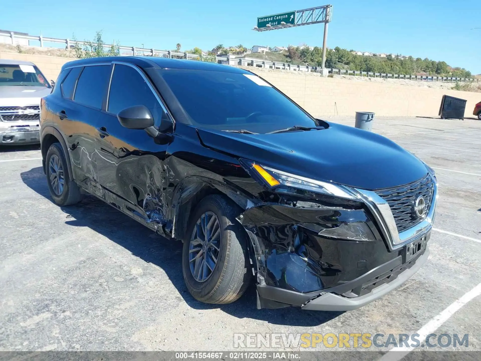 1 Photograph of a damaged car 5N1BT3AB7PC690643 NISSAN ROGUE 2023
