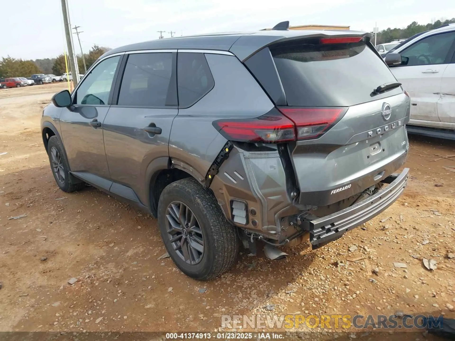 3 Фотография поврежденного автомобиля 5N1BT3AB7PC753045 NISSAN ROGUE 2023