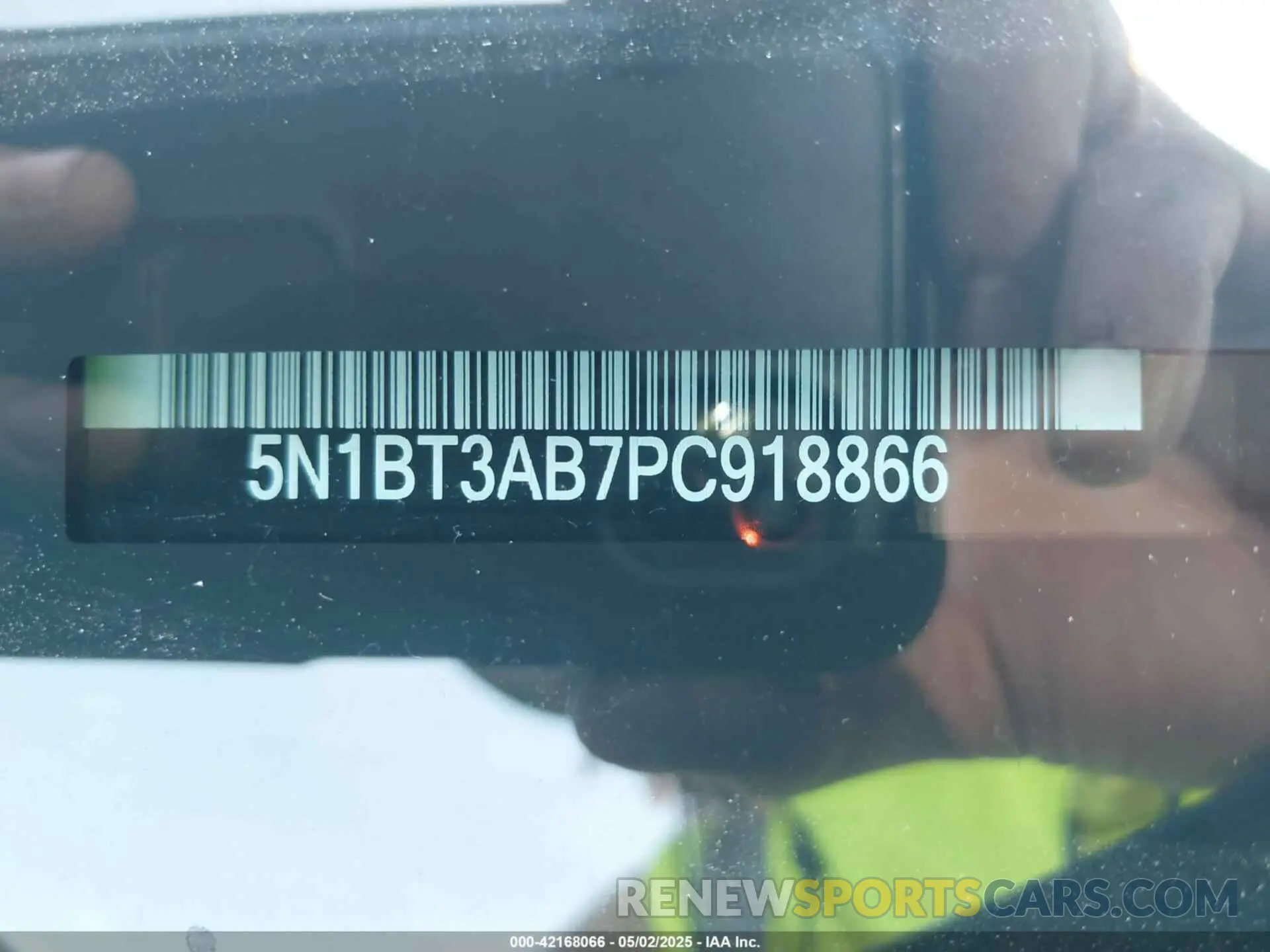 9 Photograph of a damaged car 5N1BT3AB7PC918866 NISSAN ROGUE 2023
