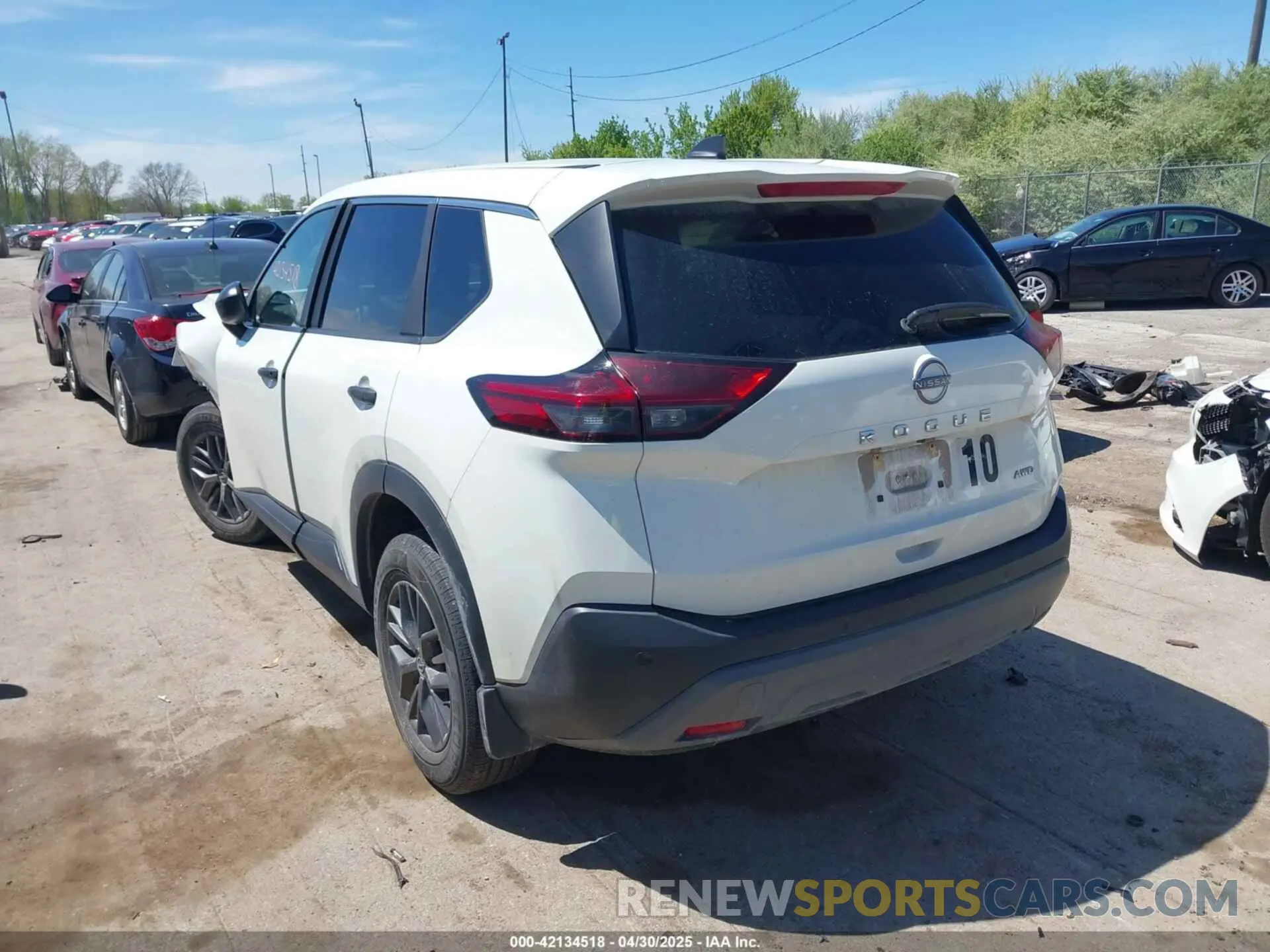 3 Фотография поврежденного автомобиля 5N1BT3AB8PC672619 NISSAN ROGUE 2023