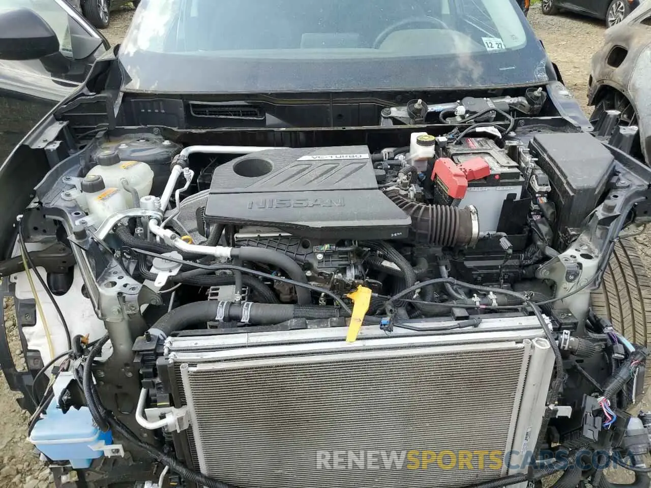 12 Photograph of a damaged car 5N1BT3AB9PC744752 NISSAN ROGUE 2023