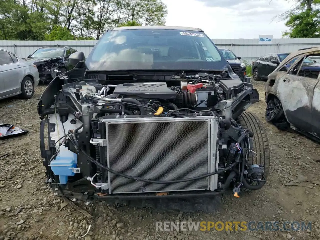 5 Photograph of a damaged car 5N1BT3AB9PC744752 NISSAN ROGUE 2023