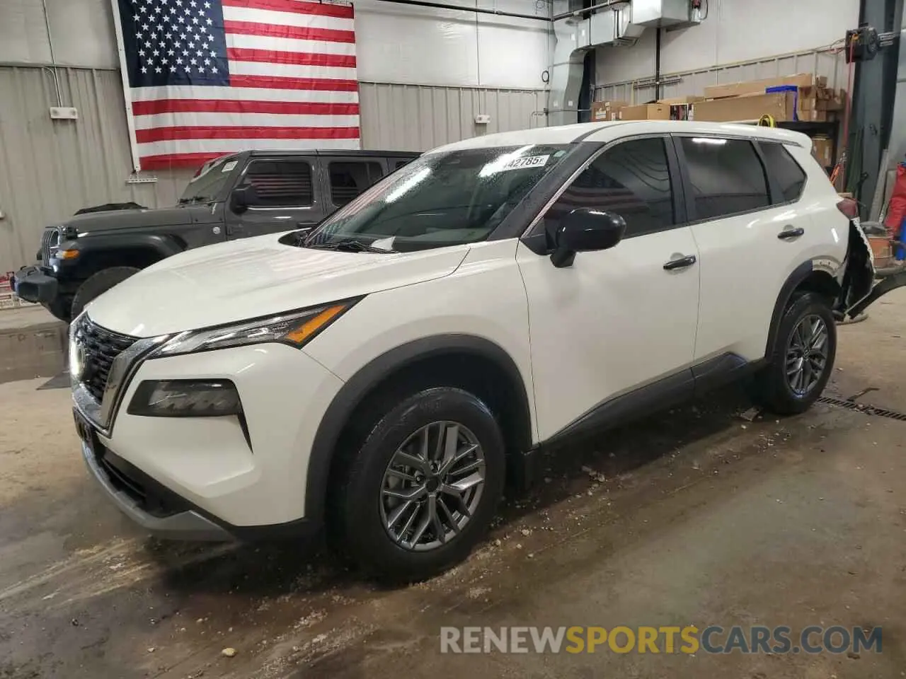 1 Photograph of a damaged car 5N1BT3ABXPC918344 NISSAN ROGUE 2023