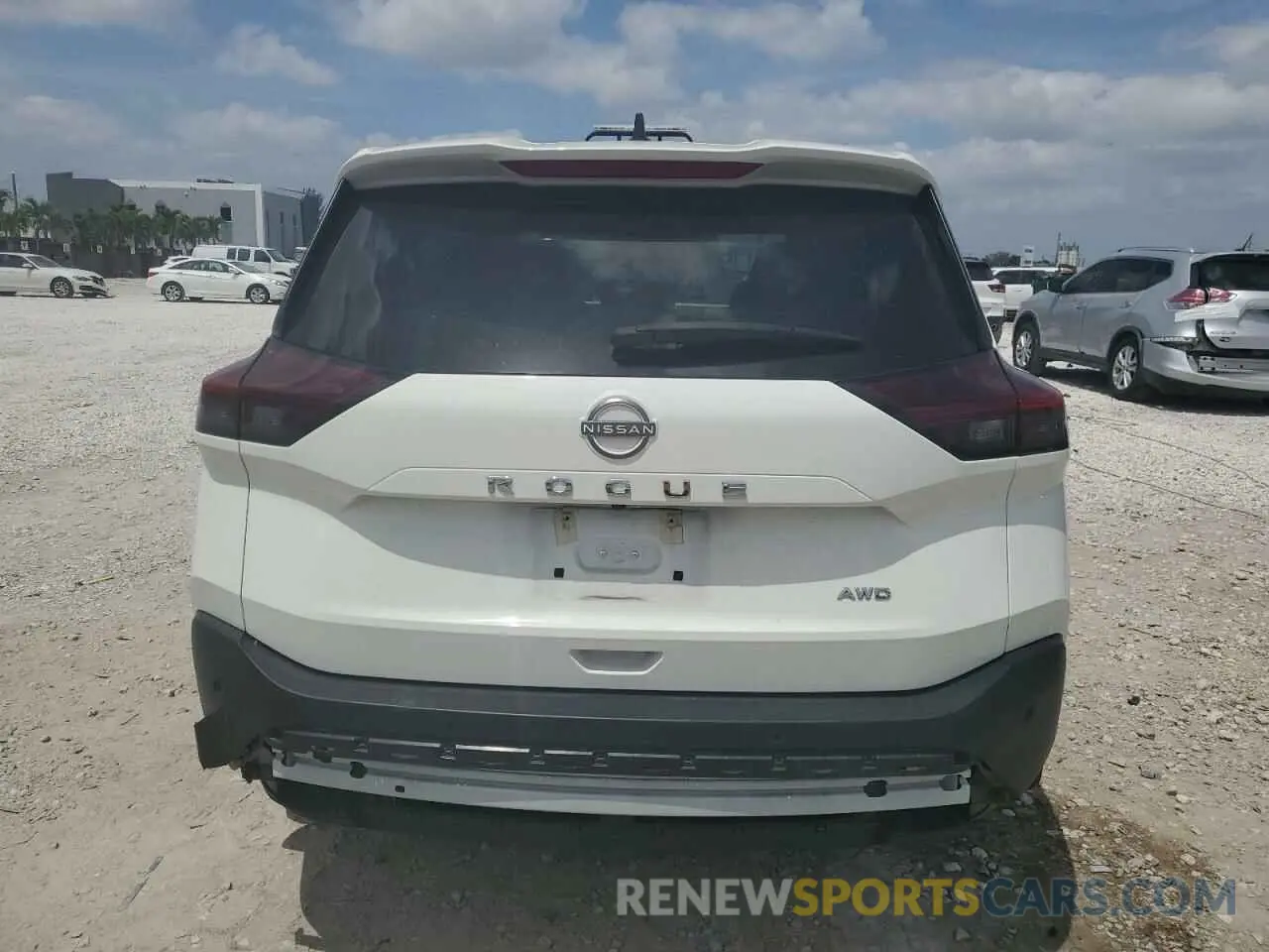 6 Photograph of a damaged car 5N1BT3ABXPC935306 NISSAN ROGUE 2023
