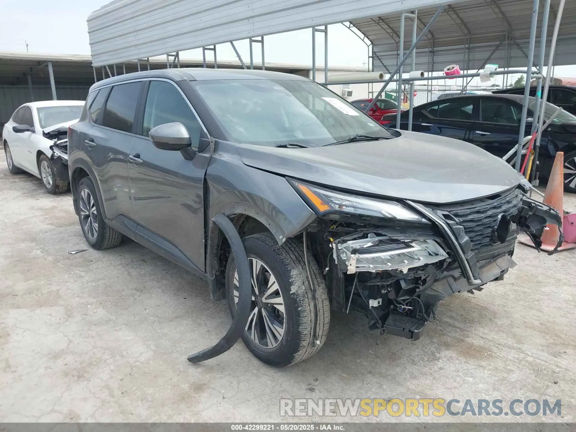 1 Photograph of a damaged car 5N1BT3BA0PC692921 NISSAN ROGUE 2023