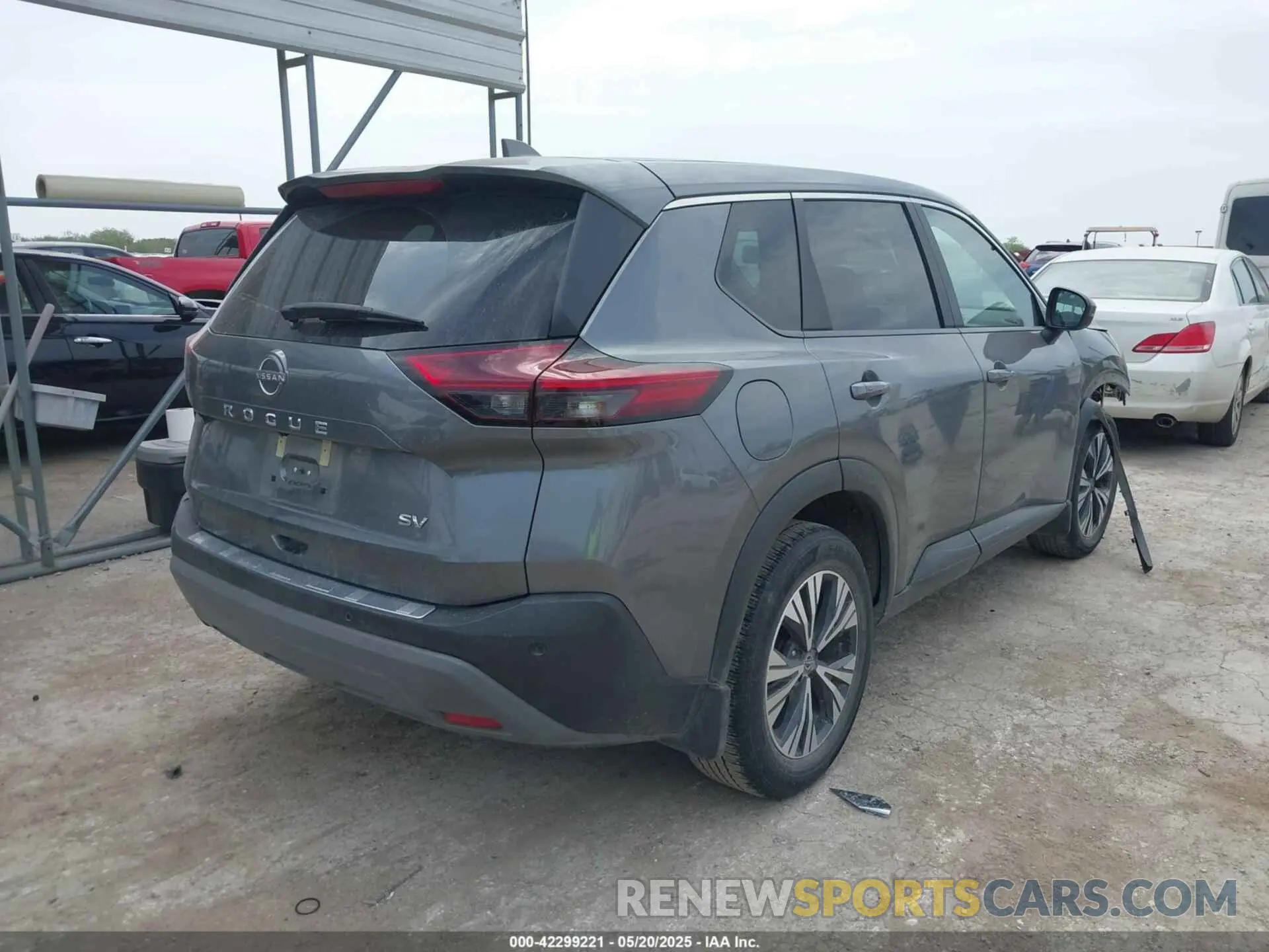 4 Photograph of a damaged car 5N1BT3BA0PC692921 NISSAN ROGUE 2023