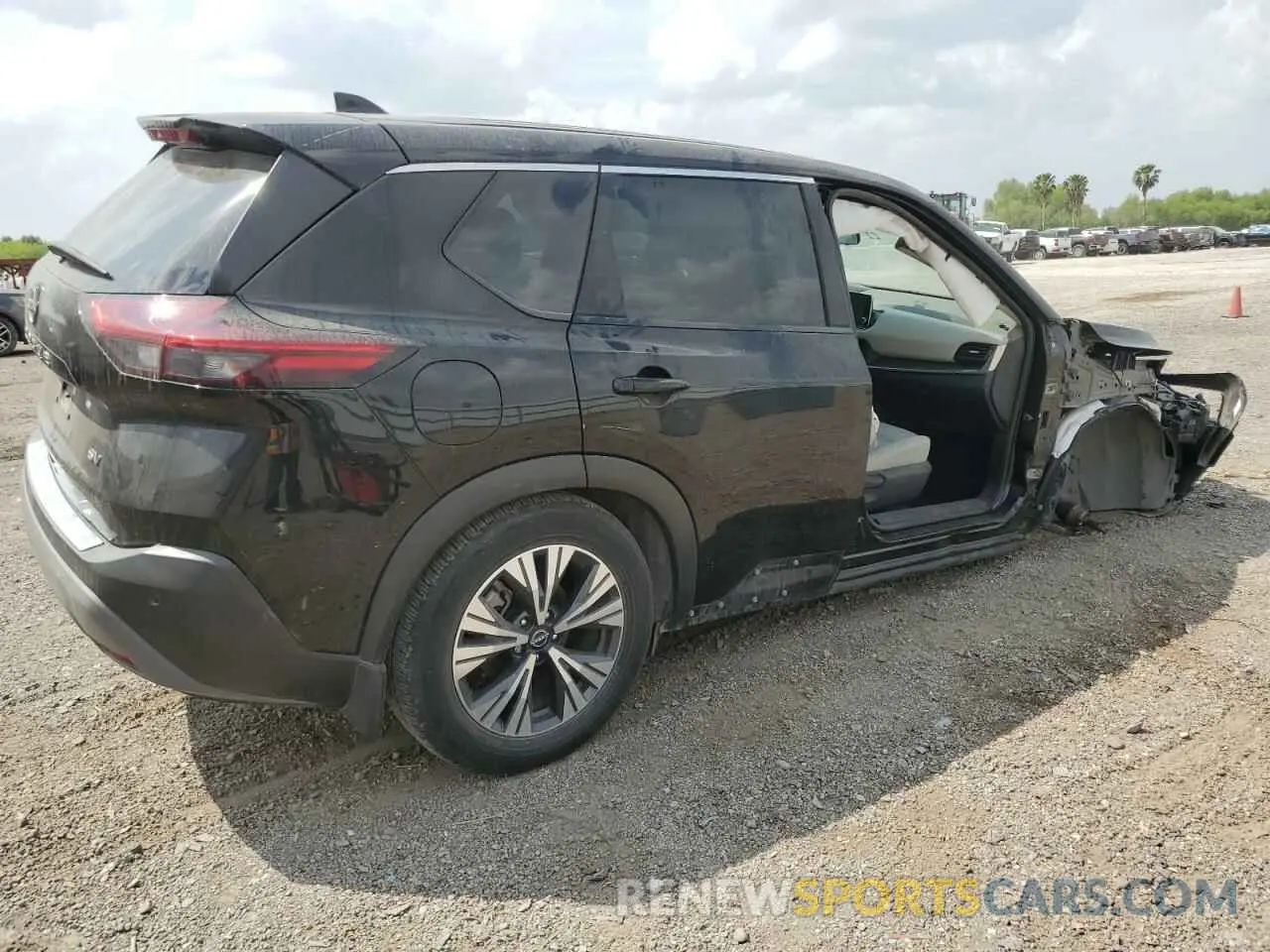 3 Photograph of a damaged car 5N1BT3BA0PC766774 NISSAN ROGUE 2023