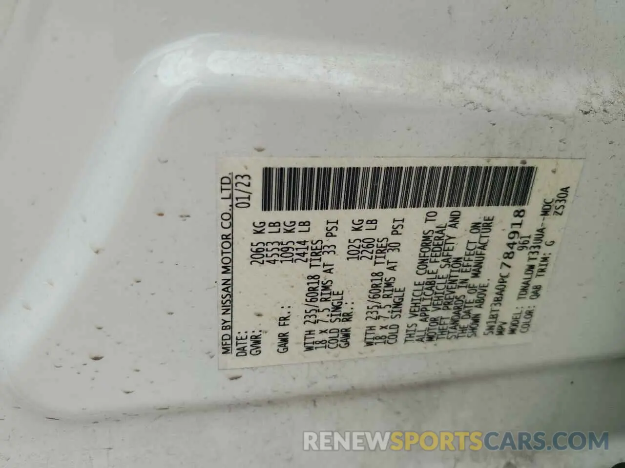 14 Фотография поврежденного автомобиля 5N1BT3BA0PC784918 NISSAN ROGUE 2023