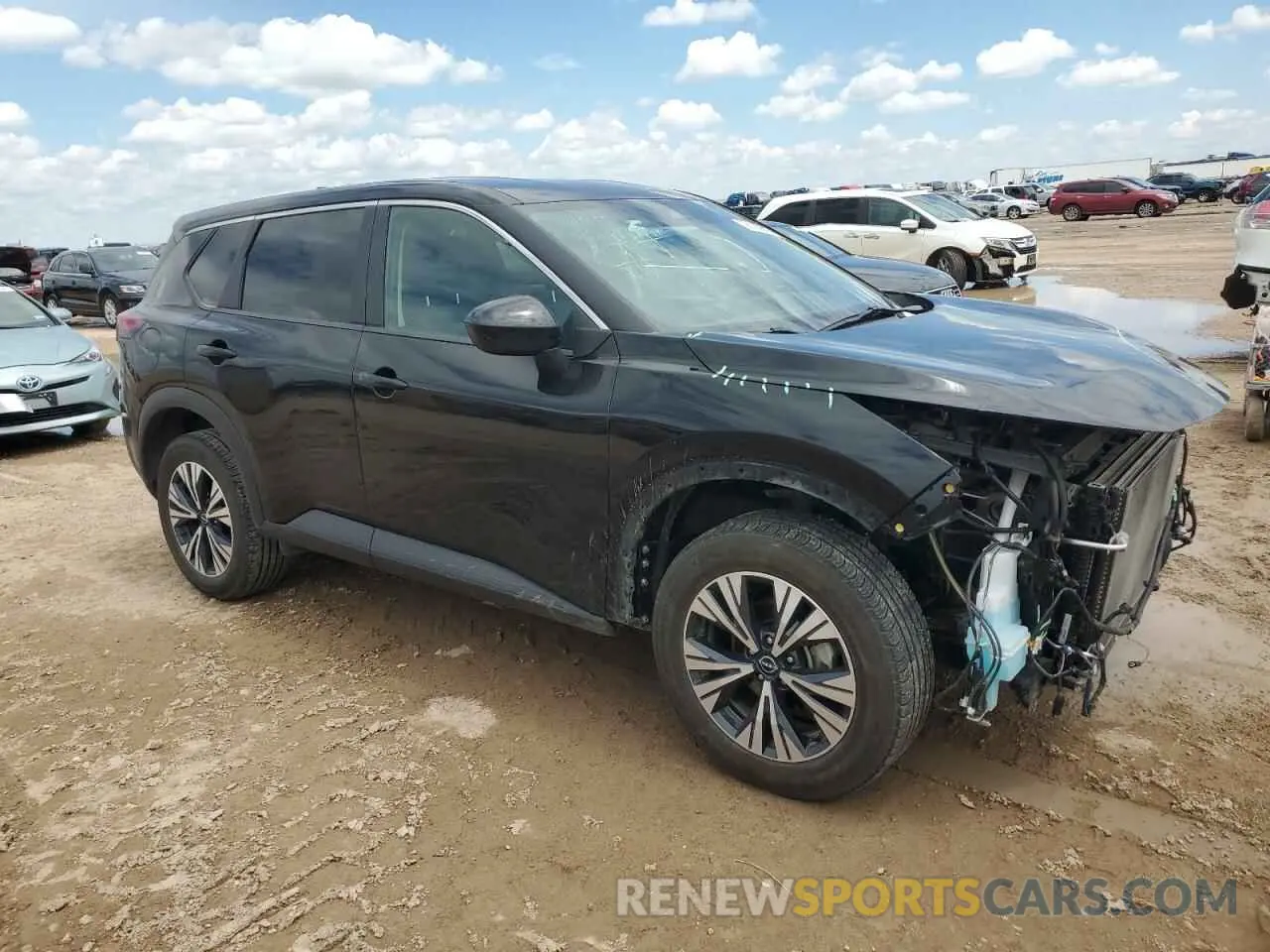 4 Photograph of a damaged car 5N1BT3BA0PC791285 NISSAN ROGUE 2023