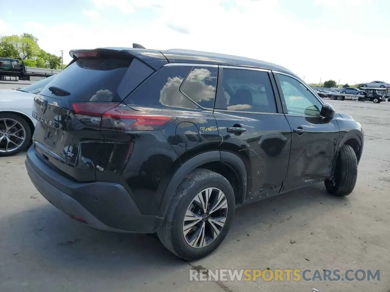 3 Photograph of a damaged car 5N1BT3BA0PC797572 NISSAN ROGUE 2023