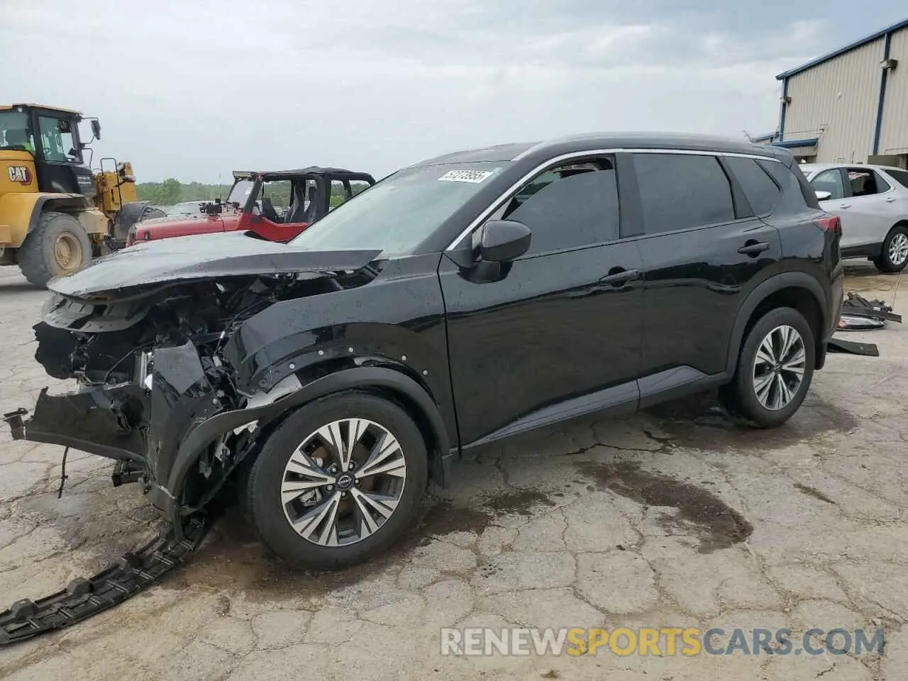 1 Photograph of a damaged car 5N1BT3BA0PC813396 NISSAN ROGUE 2023