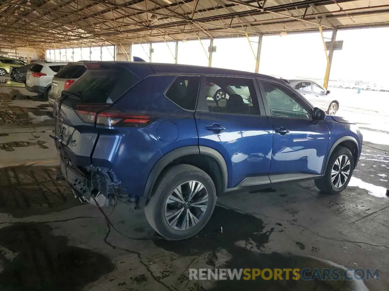 3 Photograph of a damaged car 5N1BT3BA0PC842882 NISSAN ROGUE 2023