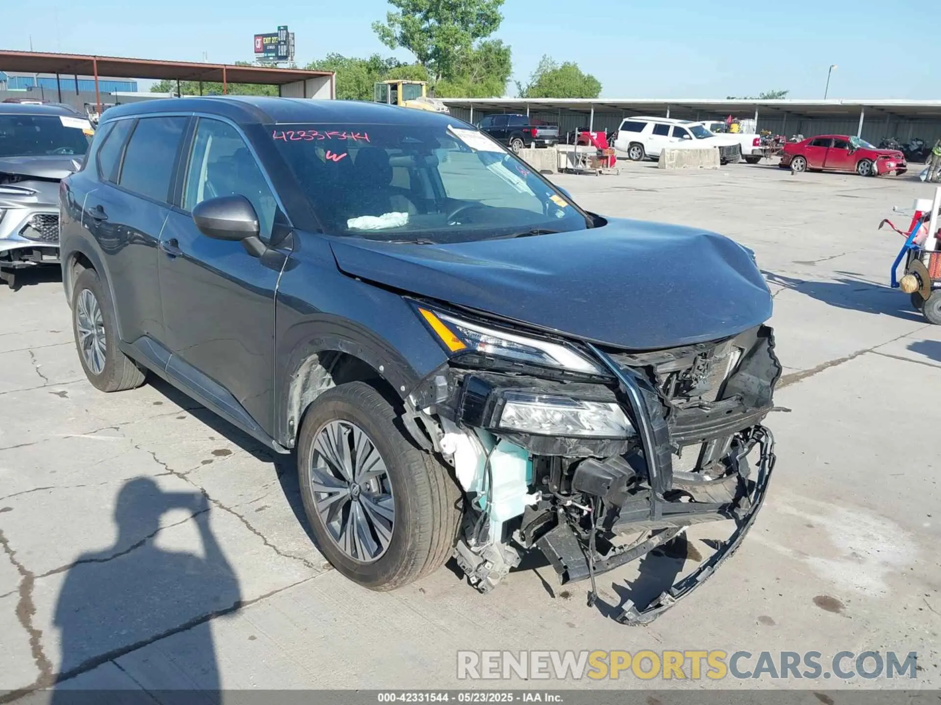 1 Photograph of a damaged car 5N1BT3BA0PC845555 NISSAN ROGUE 2023