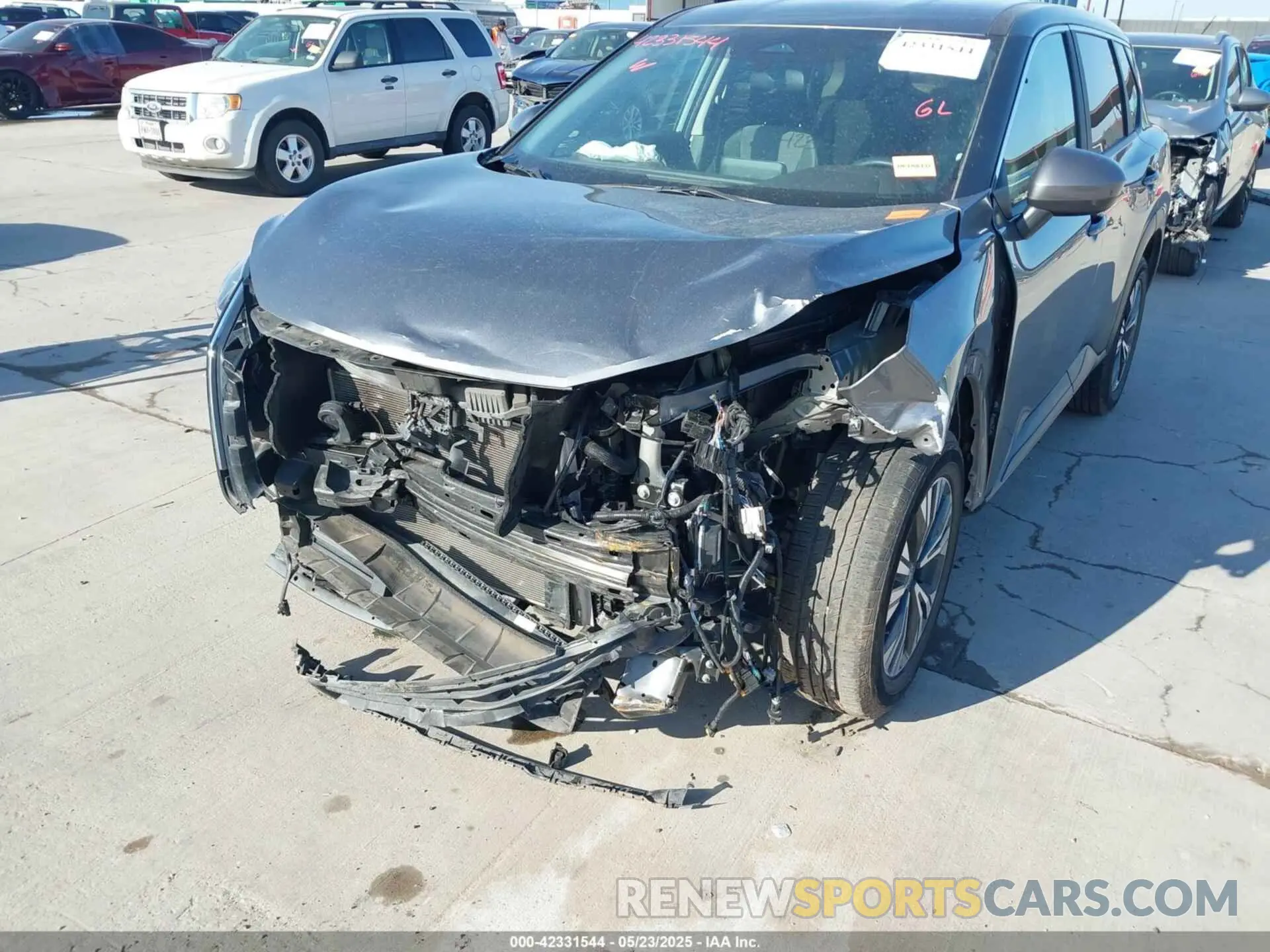 6 Photograph of a damaged car 5N1BT3BA0PC845555 NISSAN ROGUE 2023