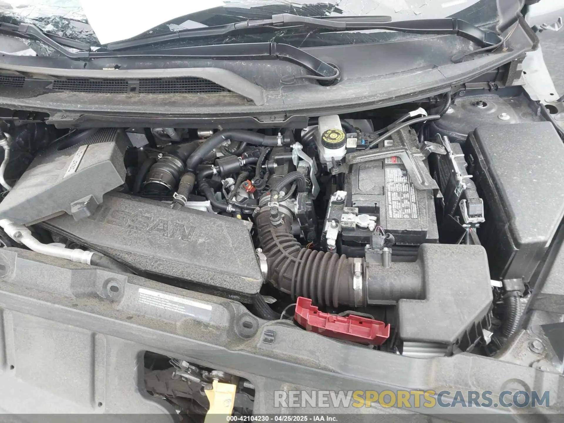 10 Photograph of a damaged car 5N1BT3BA0PC891337 NISSAN ROGUE 2023