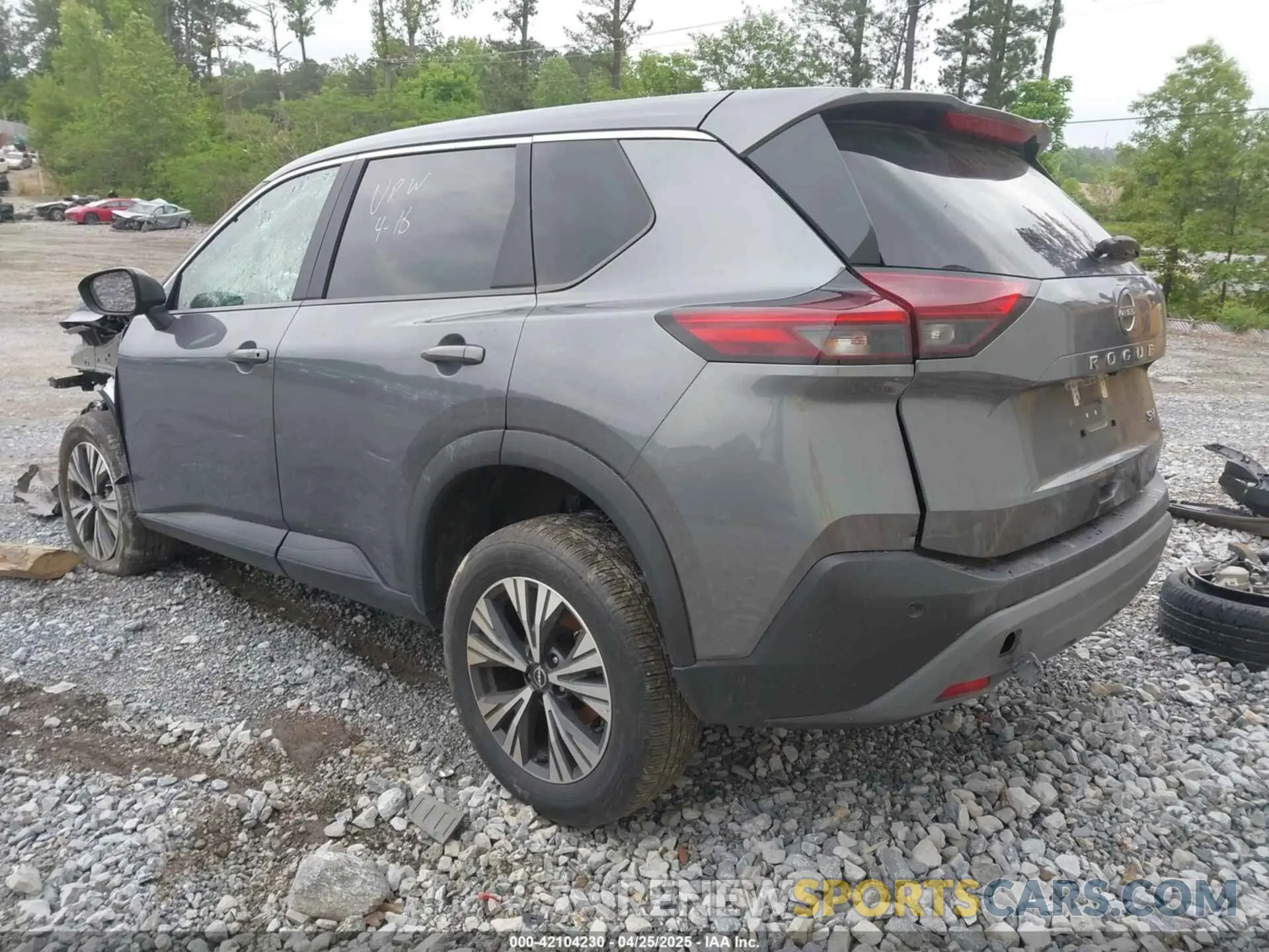 3 Photograph of a damaged car 5N1BT3BA0PC891337 NISSAN ROGUE 2023