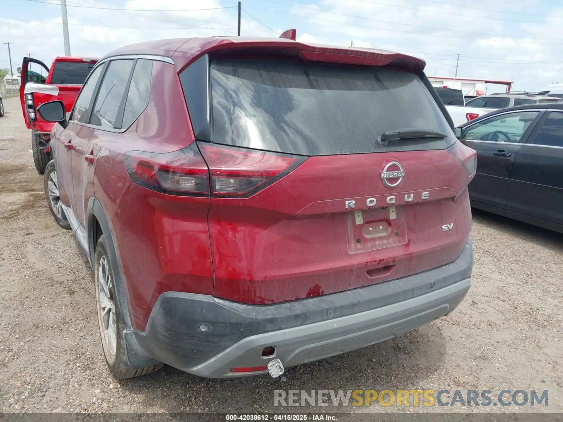 3 Photograph of a damaged car 5N1BT3BA0PC920254 NISSAN ROGUE 2023