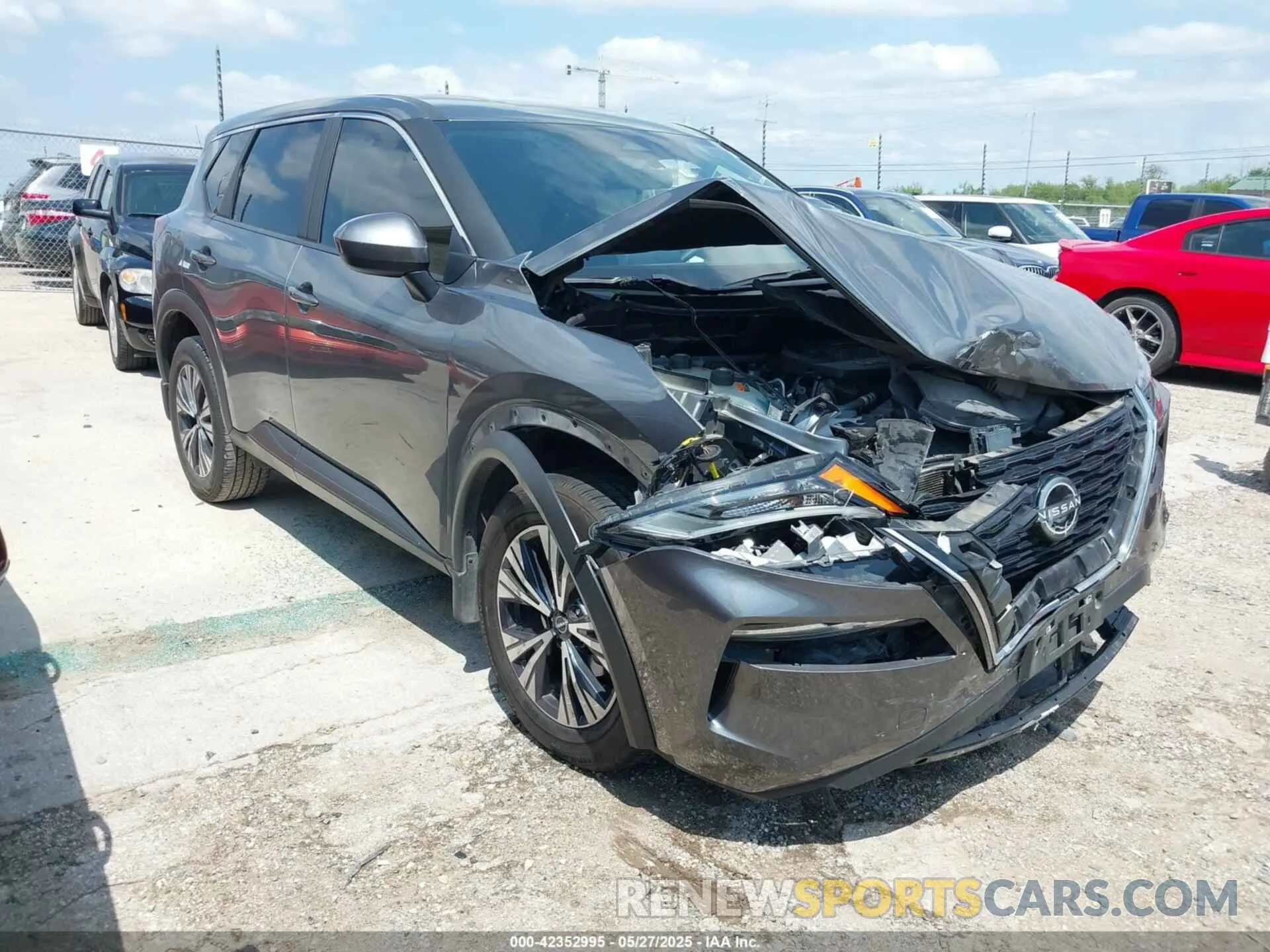 1 Photograph of a damaged car 5N1BT3BA1PC770249 NISSAN ROGUE 2023