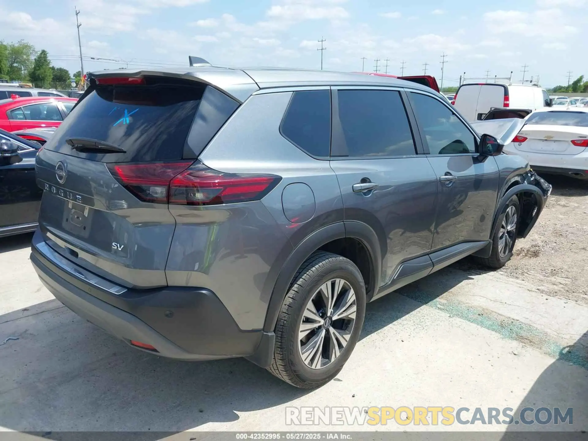 4 Photograph of a damaged car 5N1BT3BA1PC770249 NISSAN ROGUE 2023