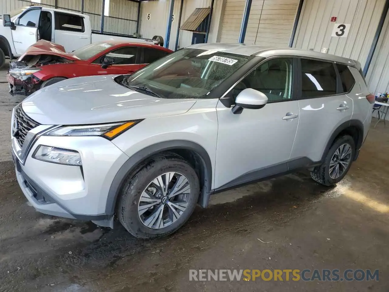 1 Photograph of a damaged car 5N1BT3BA1PC774012 NISSAN ROGUE 2023