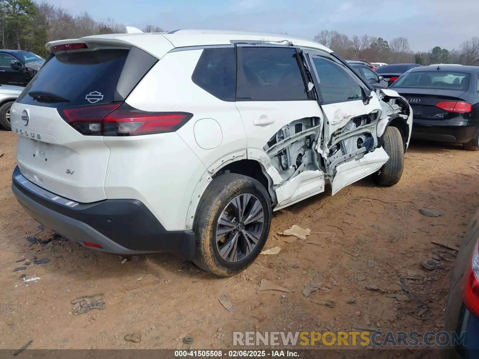 4 Photograph of a damaged car 5N1BT3BA1PC781140 NISSAN ROGUE 2023