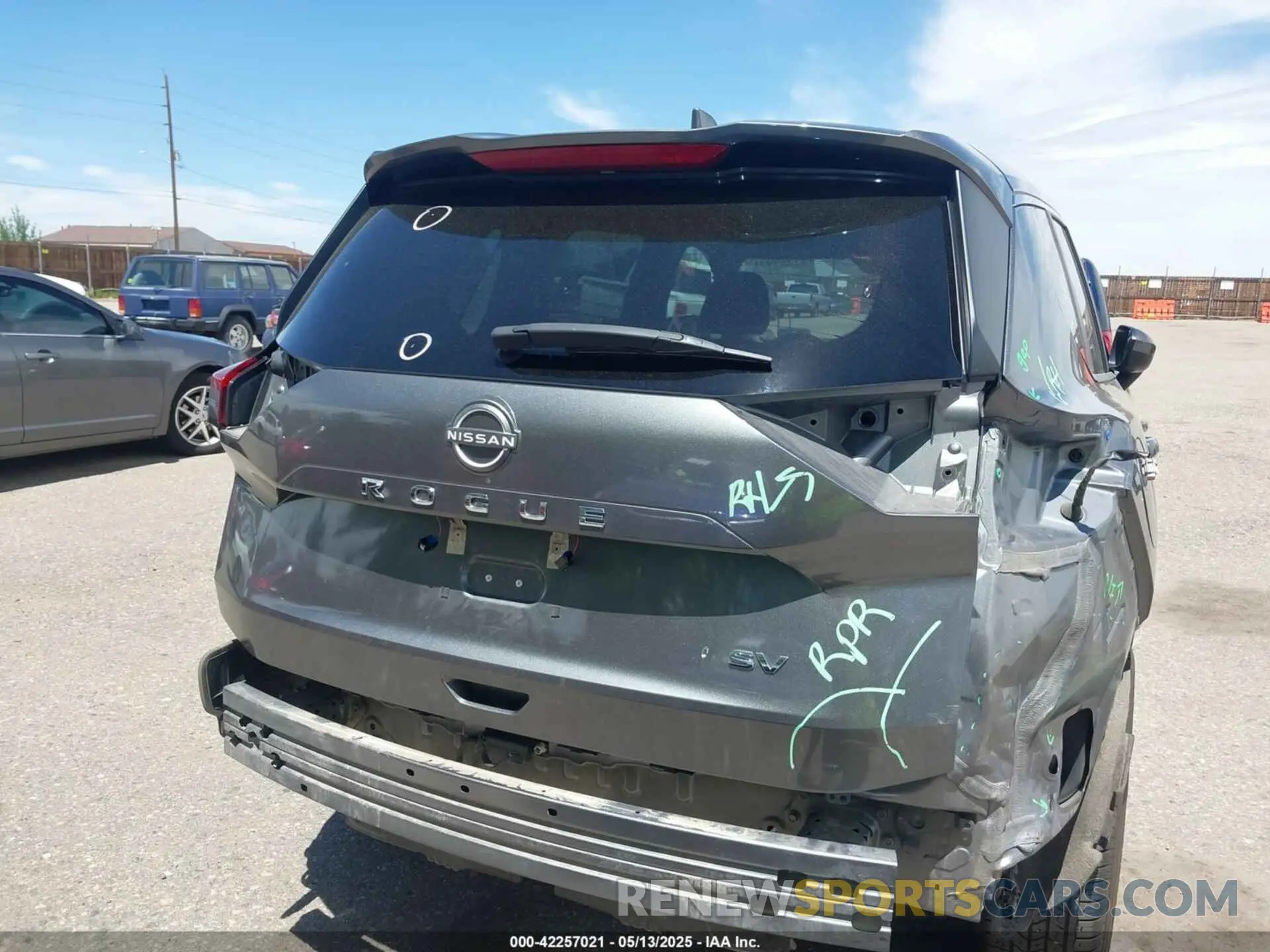 16 Фотография поврежденного автомобиля 5N1BT3BA1PC838372 NISSAN ROGUE 2023