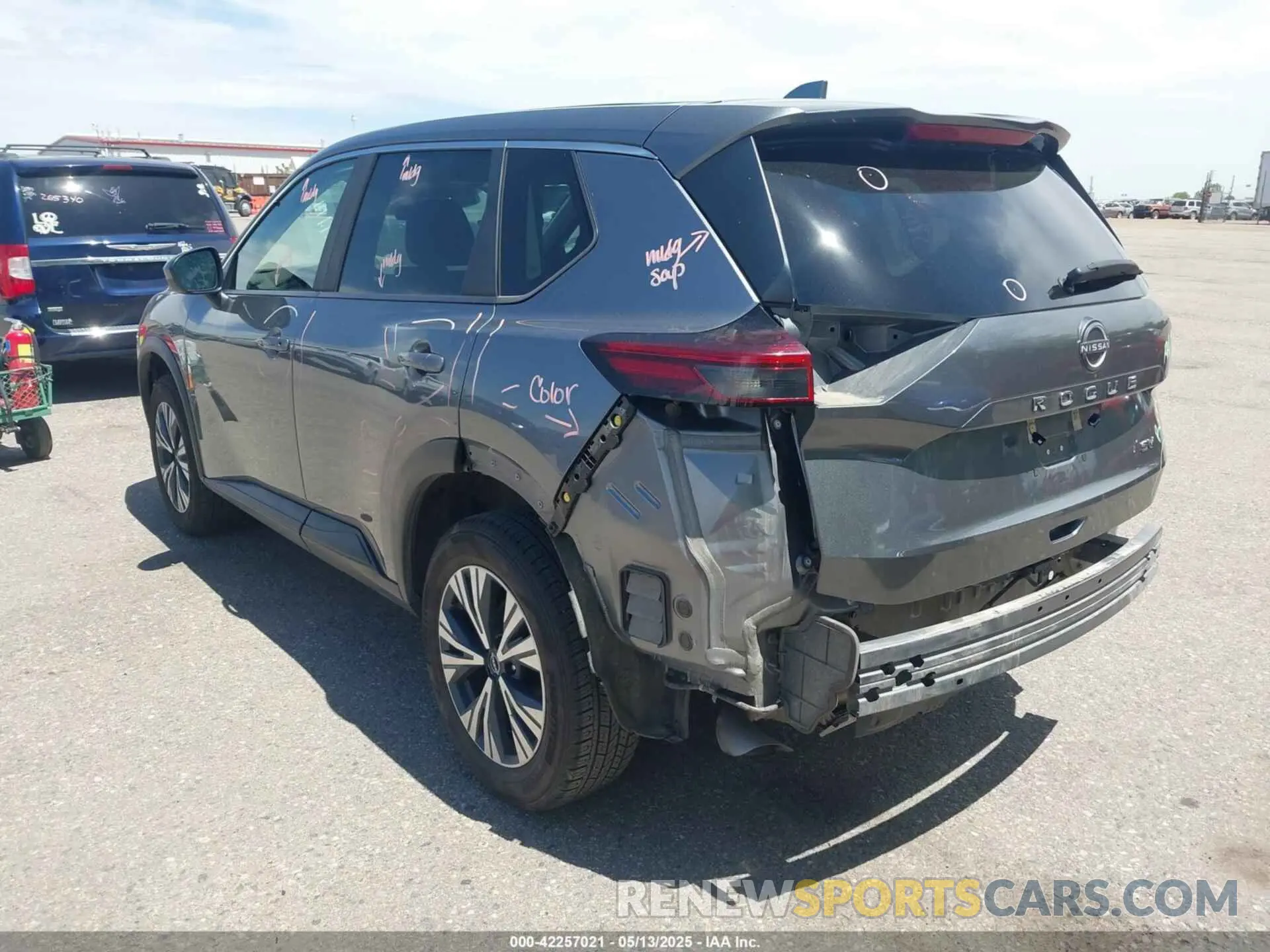 3 Фотография поврежденного автомобиля 5N1BT3BA1PC838372 NISSAN ROGUE 2023
