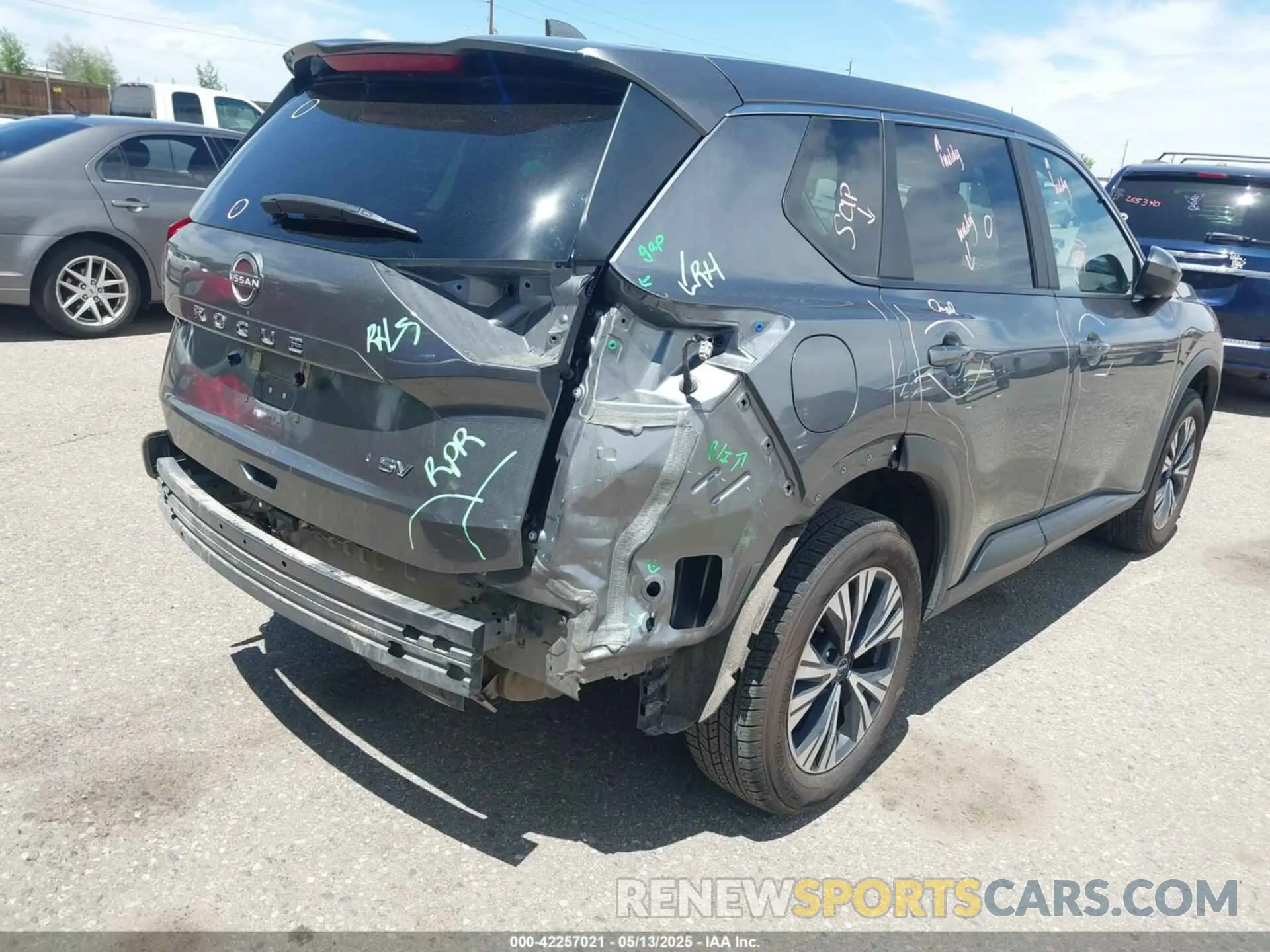 4 Фотография поврежденного автомобиля 5N1BT3BA1PC838372 NISSAN ROGUE 2023