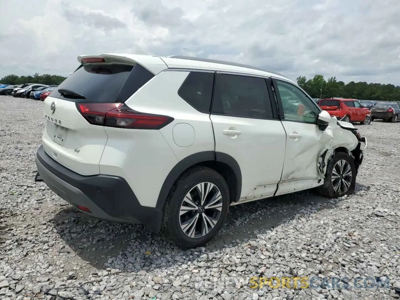 3 Photograph of a damaged car 5N1BT3BA2PC834086 NISSAN ROGUE 2023