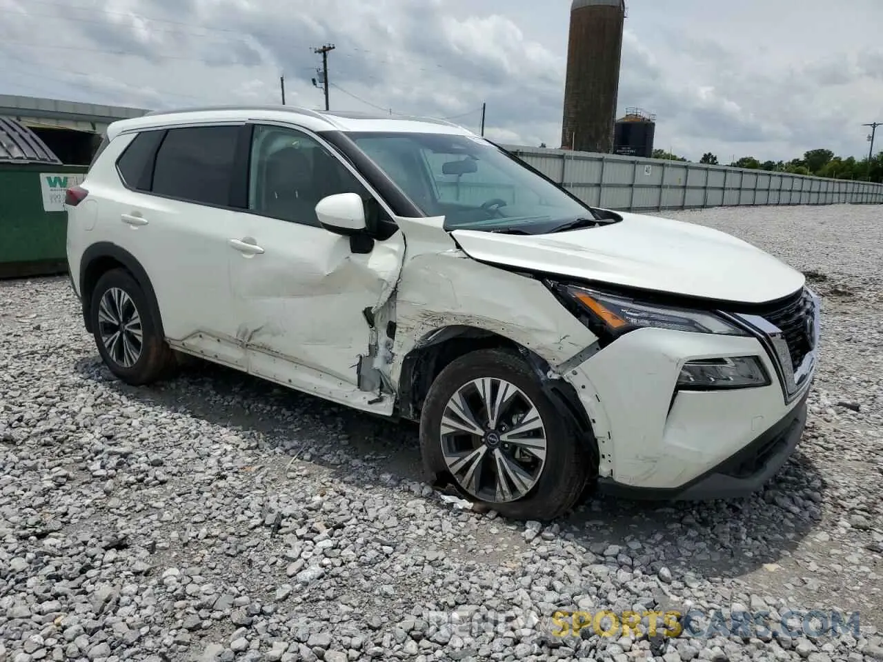 4 Photograph of a damaged car 5N1BT3BA2PC834086 NISSAN ROGUE 2023
