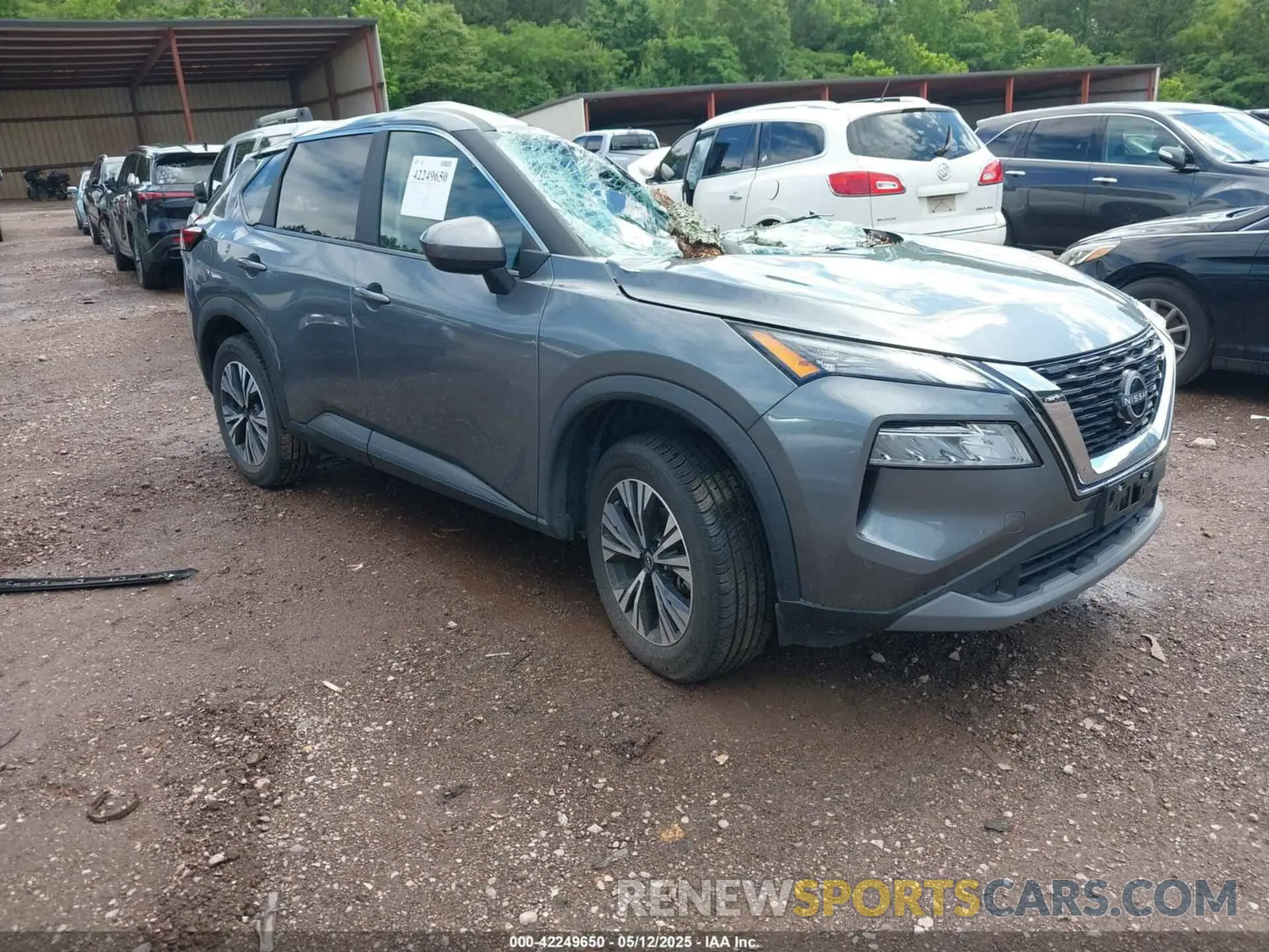 1 Photograph of a damaged car 5N1BT3BA2PC843452 NISSAN ROGUE 2023