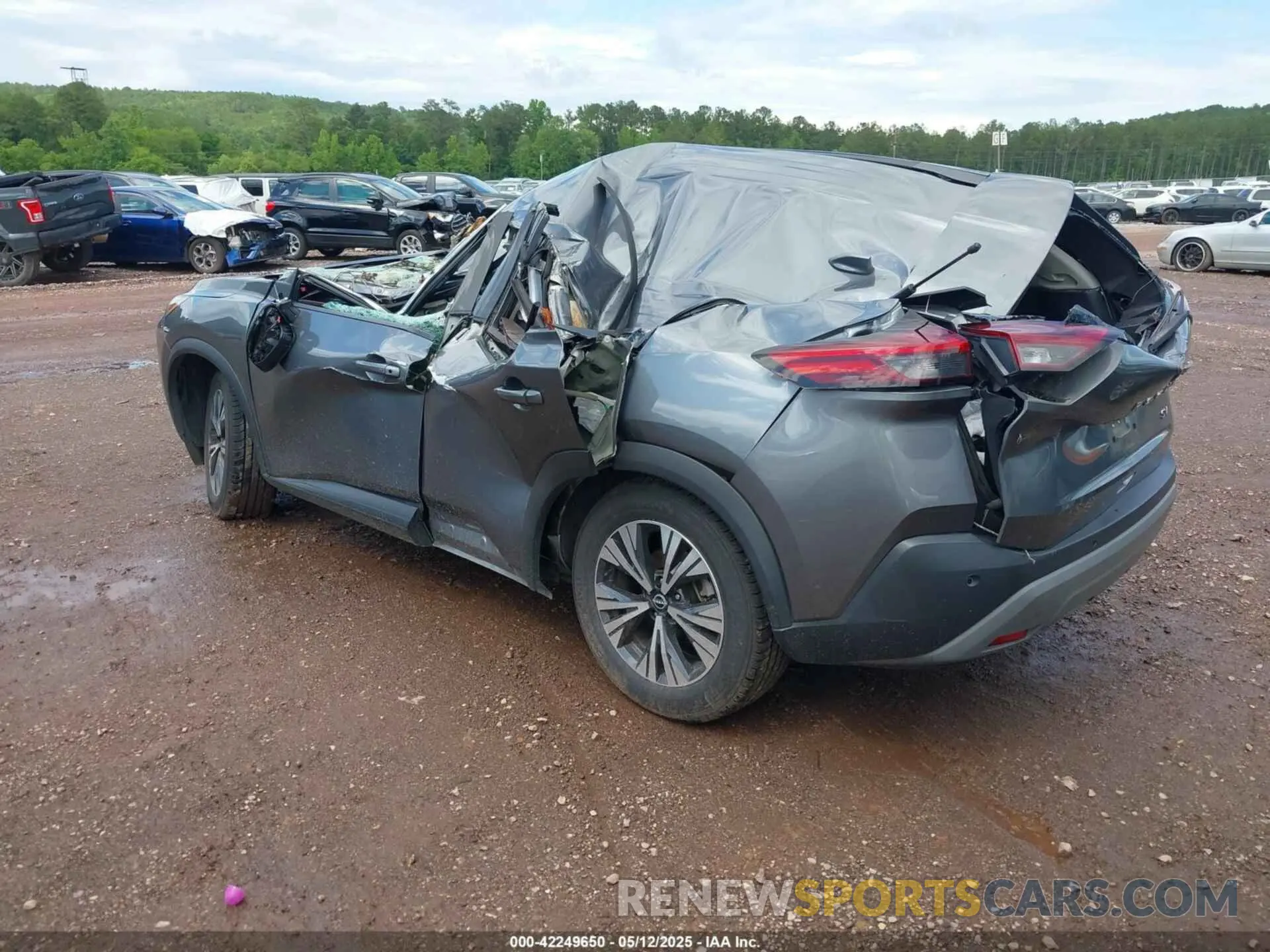 3 Photograph of a damaged car 5N1BT3BA2PC843452 NISSAN ROGUE 2023