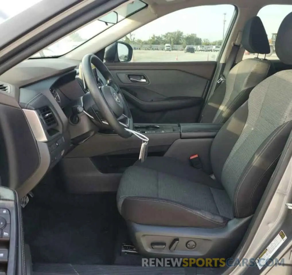 7 Photograph of a damaged car 5N1BT3BA2PC849879 NISSAN ROGUE 2023
