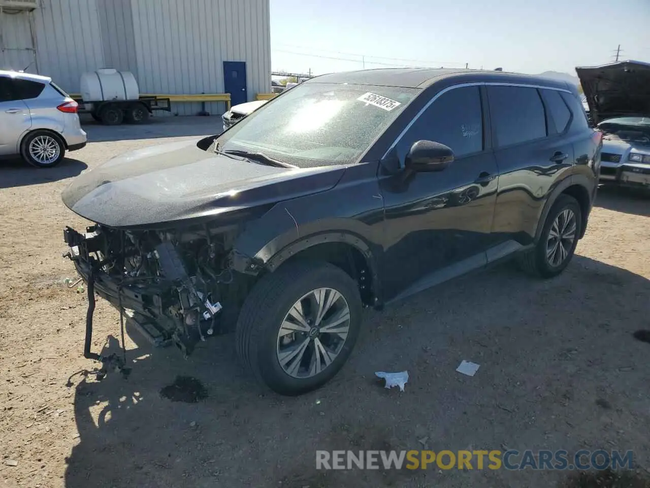 1 Photograph of a damaged car 5N1BT3BA3PC673103 NISSAN ROGUE 2023