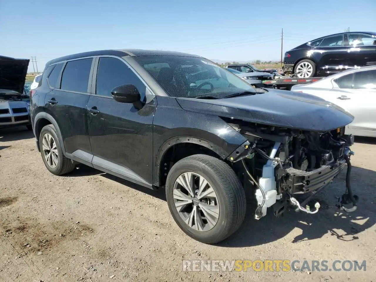 4 Photograph of a damaged car 5N1BT3BA3PC673103 NISSAN ROGUE 2023