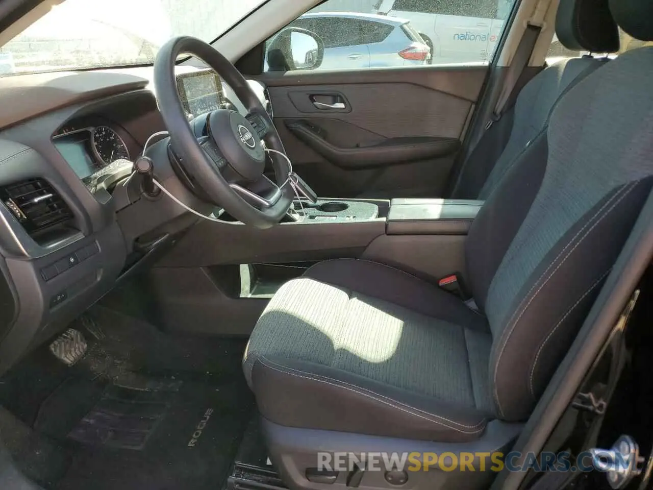 7 Photograph of a damaged car 5N1BT3BA3PC673103 NISSAN ROGUE 2023