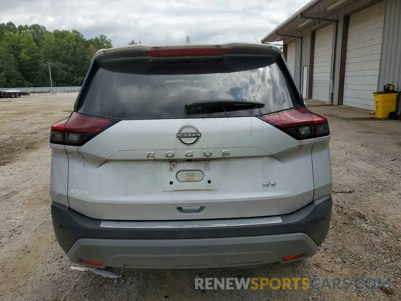 6 Photograph of a damaged car 5N1BT3BA3PC678124 NISSAN ROGUE 2023