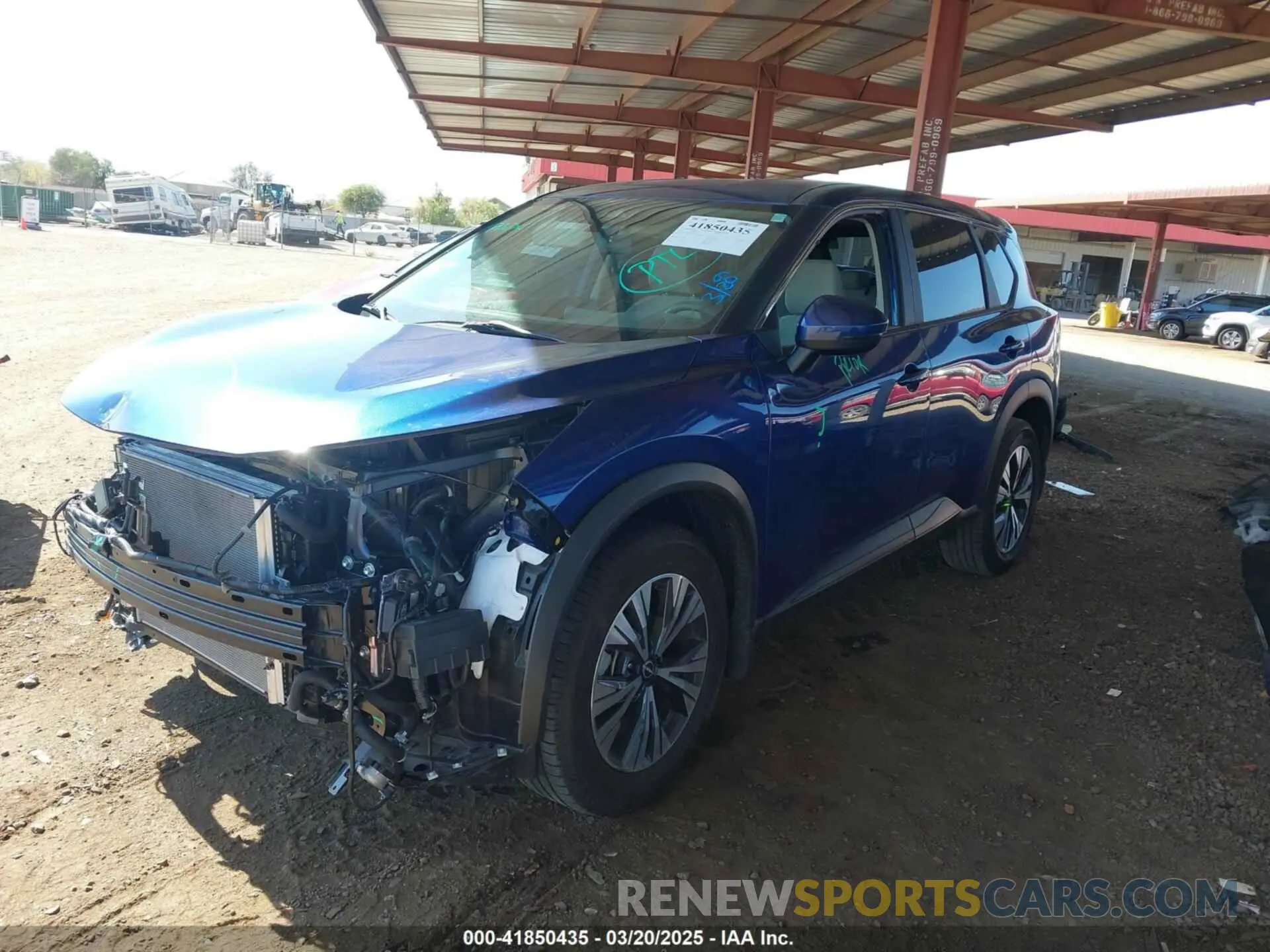 2 Photograph of a damaged car 5N1BT3BA3PC691004 NISSAN ROGUE 2023