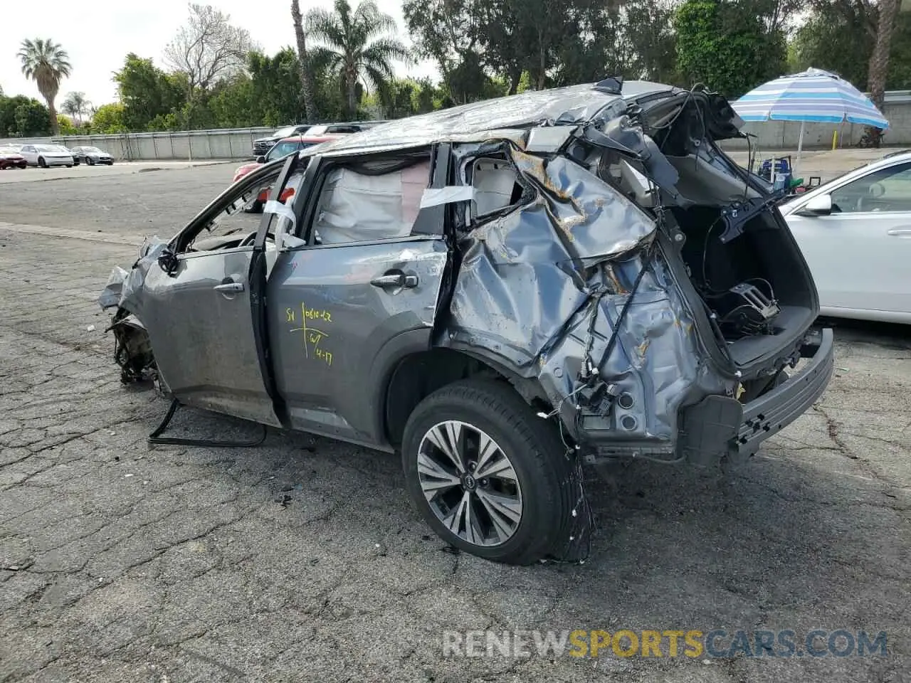 2 Photograph of a damaged car 5N1BT3BA3PC755834 NISSAN ROGUE 2023