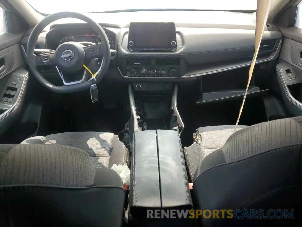 8 Photograph of a damaged car 5N1BT3BA3PC787702 NISSAN ROGUE 2023