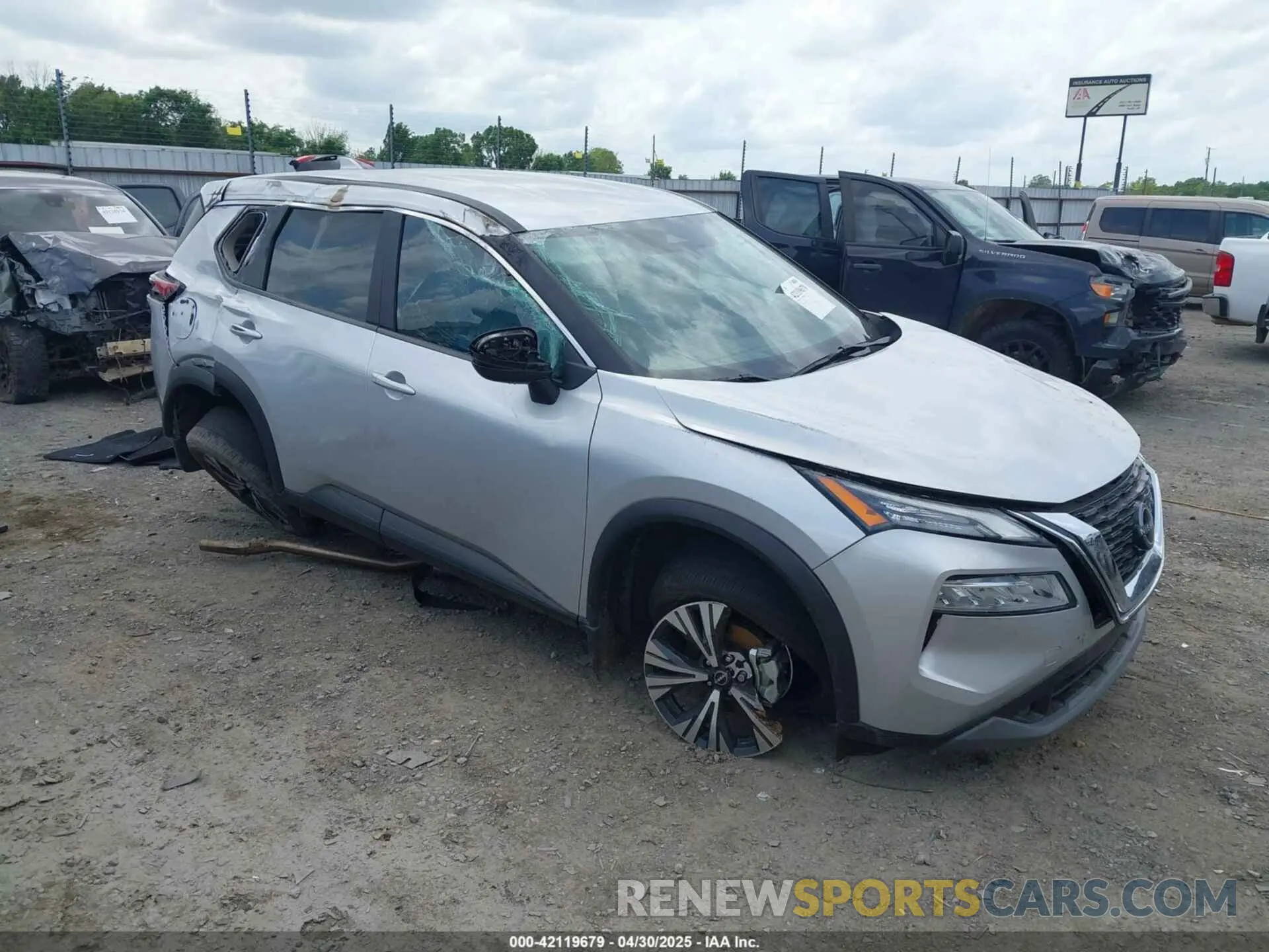 1 Photograph of a damaged car 5N1BT3BA3PC841757 NISSAN ROGUE 2023