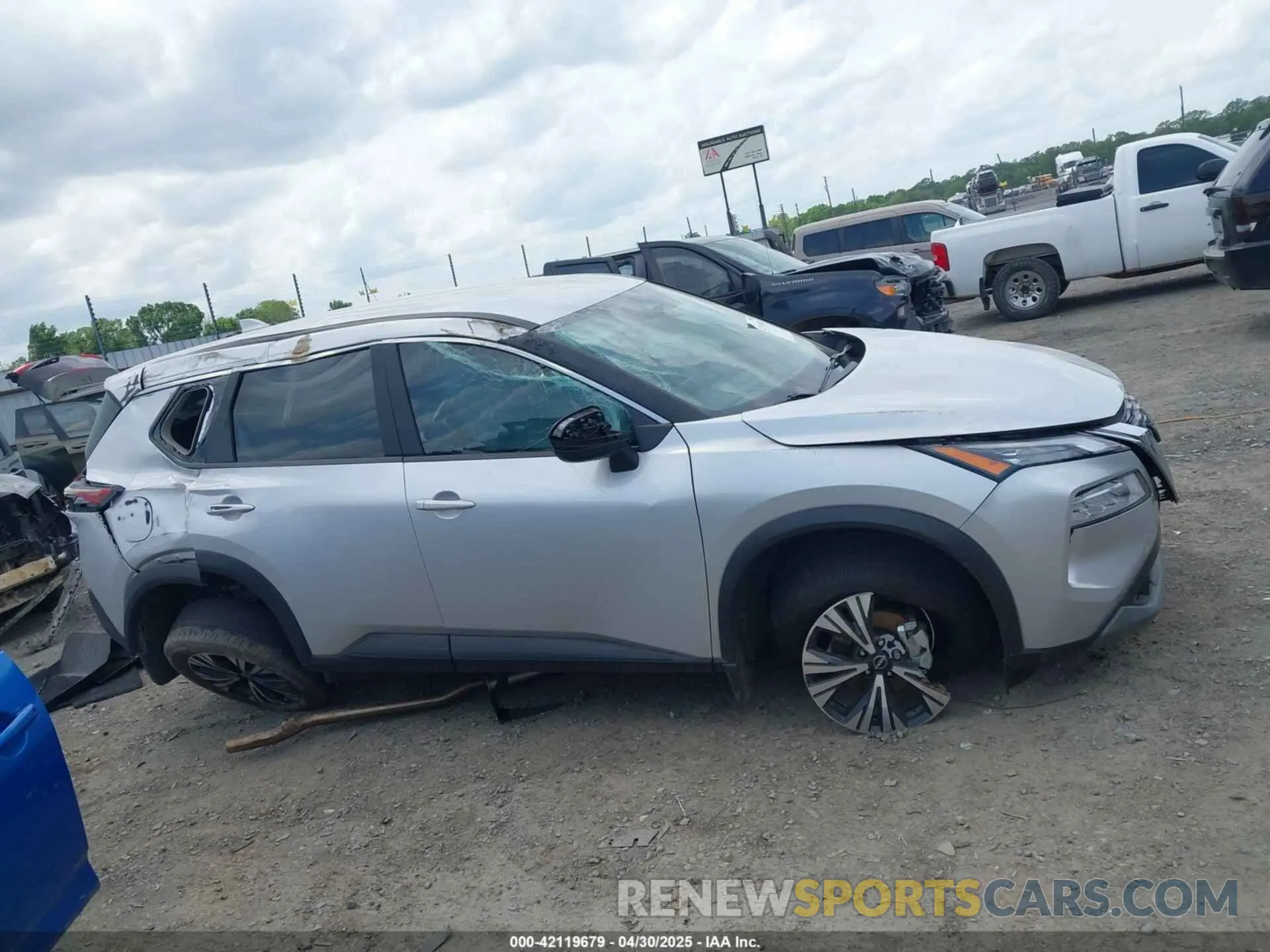 14 Photograph of a damaged car 5N1BT3BA3PC841757 NISSAN ROGUE 2023